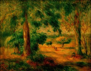 Paisaje del Midi de Pierre Auguste Renoir