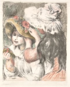Colocando el sombrero, c. 1898