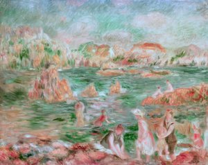 Playa de Guernsey de Pierre Auguste Renoir