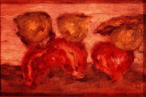 Granadas y sandía de Pierre Auguste Renoir
