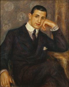 Retrato de Henry Bernstein, 1910 de Pierre Auguste Renoir
