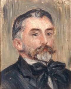 Retrato de Stéphane Mallarmé de Pierre Auguste Renoir