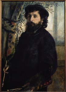 Retrato de Claude Monet de Pierre Auguste Renoir