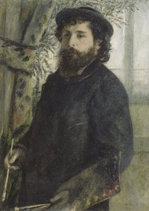 Retrato de Claude Monet de Pierre Auguste Renoir