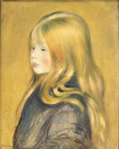 Retrato de Edmond Renoir, Jr., 1888 de Pierre Auguste Renoir
