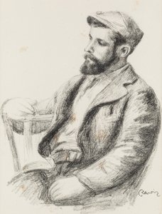 Retrato de Louis Valtat de Pierre Auguste Renoir