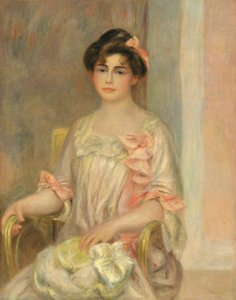 Retrato de Madame Josse Bernheim-Dauberville (nacida Mathilde Adler) de Pierre Auguste Renoir