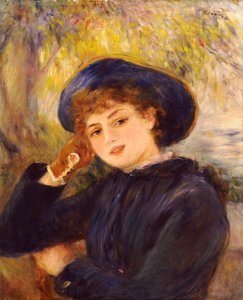 Retrato de Mademoiselle Demarsy de Pierre Auguste Renoir