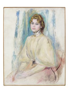 Retrato de Mademoiselle Yvonne Lerolle, c.1894 de Pierre Auguste Renoir