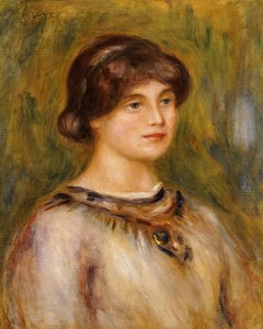 Retrato de Marie Lestringuez de Pierre Auguste Renoir