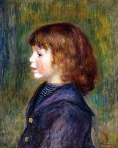 Retrato de Pierre Renoir con traje de marinero, 1890 de Pierre Auguste Renoir