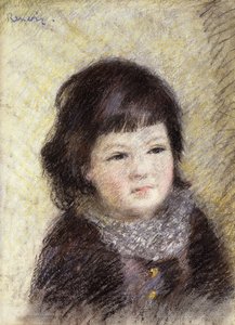 Retrato de un niño de Pierre Auguste Renoir