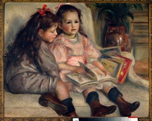 Retratos de niños (los hijos de Martial Caillebotte) de Pierre Auguste Renoir