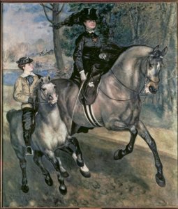 Amazona en el Bois de Boulogne de Pierre Auguste Renoir