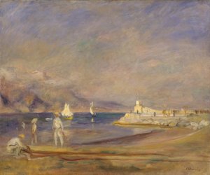 Saint-Tropez, 1898-1900 de Pierre Auguste Renoir