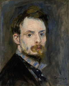 Autorretrato, c.1875 de Pierre Auguste Renoir