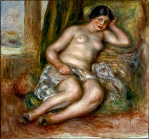 La odalisca dormida de Pierre Auguste Renoir
