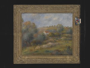 Primavera en Essoyes (óleo sobre lienzo) de Pierre Auguste Renoir
