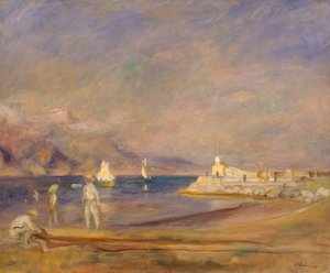 St Tropez, Francia, 1898-1900 de Pierre Auguste Renoir