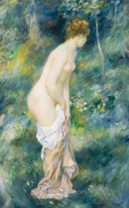 Bañista de pie, 1887 de Pierre Auguste Renoir