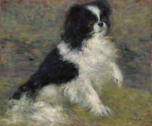 Tama, el perro japonés de Pierre Auguste Renoir