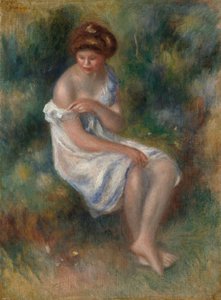 La bañista