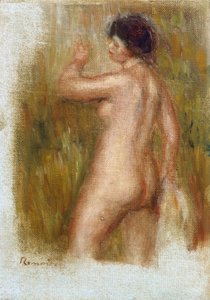 El bañista de Pierre Auguste Renoir