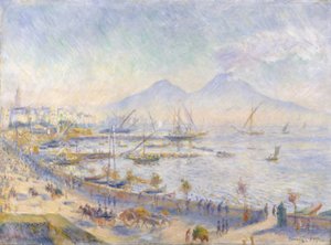 La bahía de Nápoles, 1881 de Pierre Auguste Renoir