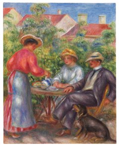 La taza de té, o El jardín, c.1906-07