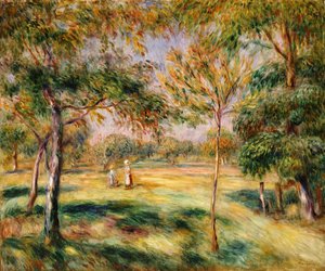 El claro, 1895 de Pierre Auguste Renoir
