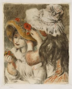 El alfiler de sombrero, c.1897