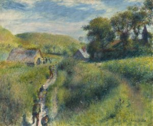La cosecha de mejillones, 1879 de Pierre Auguste Renoir