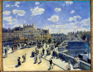 Puente Nuevo de París de Pierre Auguste Renoir