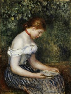 El Lector de Pierre Auguste Renoir