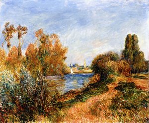 El Sena en Argenteuil de Pierre Auguste Renoir