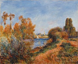 El Sena en Argenteuil, 1888 de Pierre Auguste Renoir