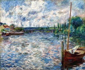 El Sena en Chatou de Pierre Auguste Renoir