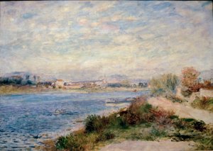 El Sena en Argenteuil de Pierre Auguste Renoir