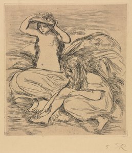 Los Dos Bañistas de Pierre Auguste Renoir