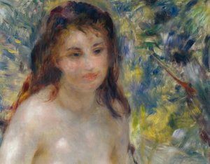 Torso de mujer al sol de Pierre Auguste Renoir