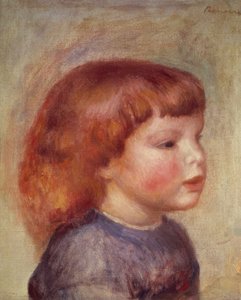 Cabeza de niño de Pierre Auguste Renoir