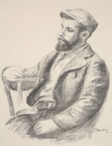 Retrato de Valtat de Pierre Auguste Renoir
