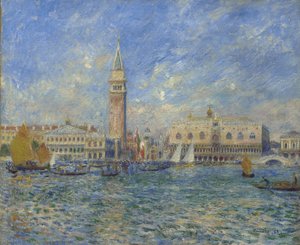 Venecia, el Palacio Ducal de Pierre Auguste Renoir