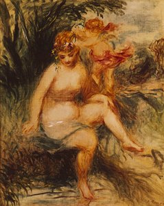 Venus y Amor de Pierre Auguste Renoir