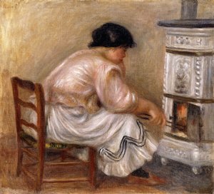 Mujer en la Esquina de la Estufa, 1912