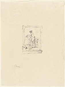 Mujer con parra, 2ª variante de Pierre Auguste Renoir