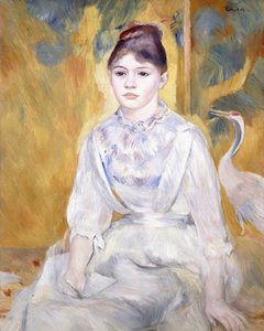 Joven con un cisne, 1886