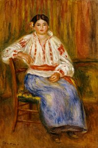 Joven rumano, 1914 de Pierre Auguste Renoir