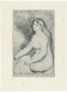 Mujer desnuda sentada
Baigneuse assise de Pierre Auguste Renoir