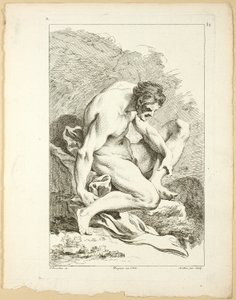 Figura, del Premier livre de figures d’Academies gravées en Partie par les Professeurs de l’Académie Royale